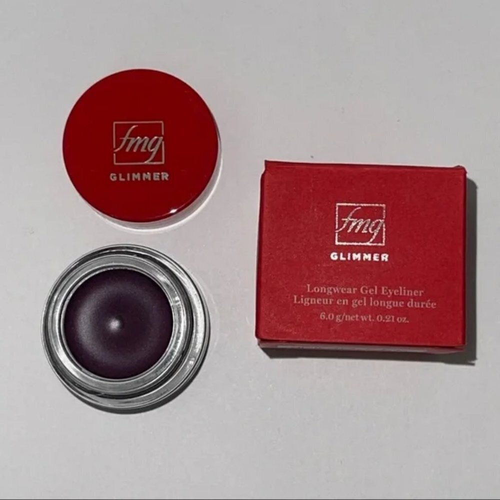 BOGO AVON FMG GLIMMER LONG WEAR GEL EYELINER WINDSWEPT PURPLE NWT SMUDGE PROOF